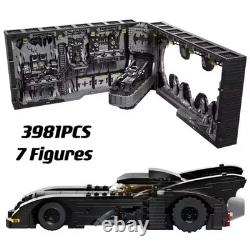 Moc Lego Batcave Shadow Box 76252 Building Blocks 3981 PCS Black Cave Set NEW