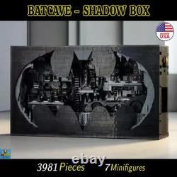 Moc Lego Batcave Shadow Box 76252 Building Blocks 3981 PCS Black Cave Set NEW Moc Lego Batcave Shadow Box 76252 Building Blocks 3981 PCS Black Cave Set NEW