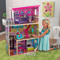 Model Dollhouse Barbie Size Big Cute Doll House Children Kids Toy Girls Play Set