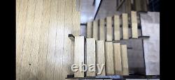 Modern Wooden Dollhouse Plywood, Miniatures with Lighting, modern container home