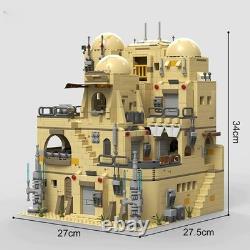 Modular Mos Eisley Cantina MOC Building Blocks Bricks 2731pcs Star Wars Gift Set