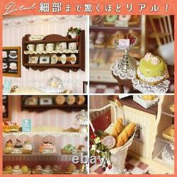 Moin moin Doll House Miniature Handmade Kit Set Cake Shop Sweet Berry's