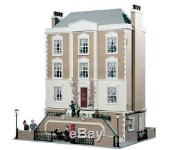 Montgomery Hall Dolls House & Basement Unpainted Flat Pack Kit 112 Scale