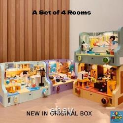 Mr Bean's House Building Blocks Set 4Rooms TV Scenes Diorama Bricks Toy 1800+pcs
