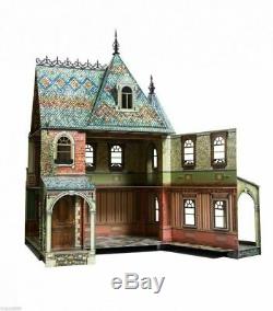NEWFACTORY SEALED Russian Victorian Doll House Kit No. 283 Made in Russia 112