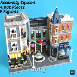 NEW Assembly Square 4,002 Pieces Modular Cityscape Model for Collectors and