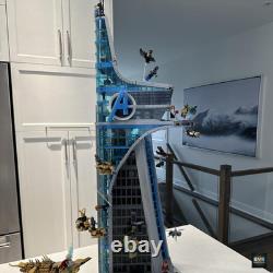 NEW Avengers Tower 5,201 Pieces Action Figure Display Model Building Blocks Set