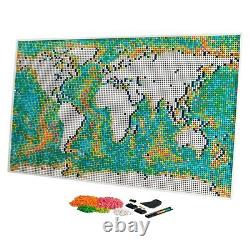 NEW Brand World Map Art 31203 Bricks Building Set READ DISCRIPTION