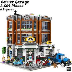 NEW Corner Garage 2,569 Pieces Fun Toy for Creative Building and Engineering
