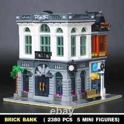 NEW DIY Brick Bank 10251 pcs 2416 Building Blocks Set City Collection Gift Toys