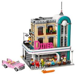NEW DIY Downtown Dinner 10260 PCS 2480 Complete Building Bricks Toy Set-Gift