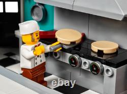 NEW DIY Downtown Dinner 10260 PCS 2480 Complete Building Bricks Toy Set-Gift