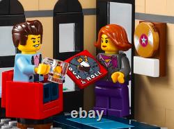 NEW DIY Downtown Dinner 10260 PCS 2480 Complete Building Bricks Toy Set-Gift