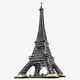 NEW DIY Eiffel Tower 10307 10001 pieces building brick set