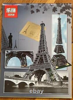 NEW DIY Eiffel Tower 10307 10001 pieces building brick set