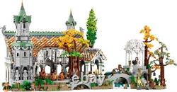 NEW DIY Icons the Lord of the Rings Rivendell 10316 Building Model Kit 6167 Pcs