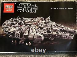 NEW DIY Millennium Falcon 75192 Star Wars Building Bricks