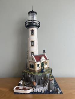 NEW DIY Motorized Lighthouse 21335 pc 2065 Building Bricks Set Model Kit w Motor