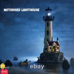 NEW DIY Motorized Lighthouse 21335 pcs 2065 Building Blocks Toy Set Model Kit