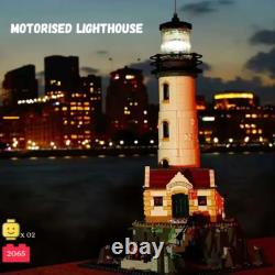 NEW DIY Motorized Lighthouse 21335 pcs 2065 Building Blocks Toy Set Model Kit