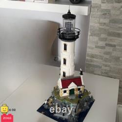 NEW DIY Motorized Lighthouse 21335 pcs 2065 Building Blocks Toy Set Model Kit