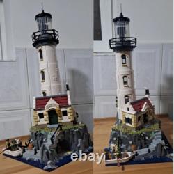 NEW DIY Motorized Lighthouse 21335 pcs 2065 Building Blocks Toy Set Model Kit