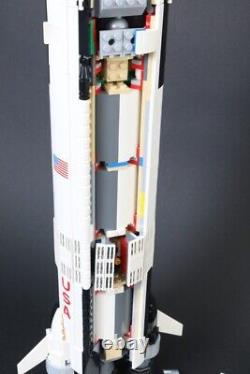 NEW DIY NASA Apollo Saturn V 21309 pcs 4784 Building Blocks Space Ship Build