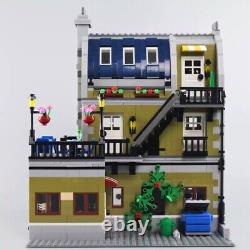 NEW DIY Parisian Restaurant 10243 pcs 2418 Building Blocks Set Model Kit
