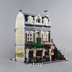 NEW DIY Parisian Restaurant 10243 pcs 2418 Building Blocks Set Model Kit