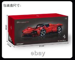 NEW DIY Technic Ferrari Daytona SP3 42143 pcs 3778 Building Blocks Set Toy Car