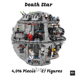 NEW Death Star 4,016 Pieces Building Block Toy Set, Creative Construction Kit