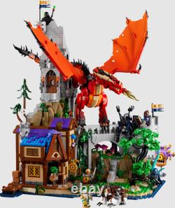 NEW Dungeons & Dragons Red Dragon's Tale 21348 PCS 3745 Building Blocks Set Gift
