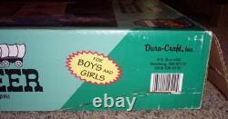 NEW Dura-Craft Pioneer Log Cabin Miniature Dollhouse #PR 179 Real Wood Vintage
