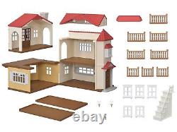 NEW Epoch Sylvania Family Home A big house with a red roof Ha-48 Toy from Japan