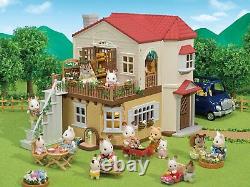 NEW Epoch Sylvania Family Home A big house with a red roof Ha-48 Toy from Japan