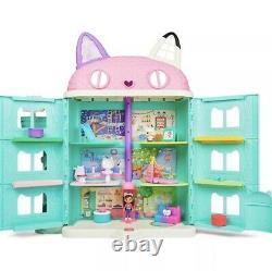 NEW Gabby's Purrfect Dollhouse with 15 Pieces Including Figures Ships free