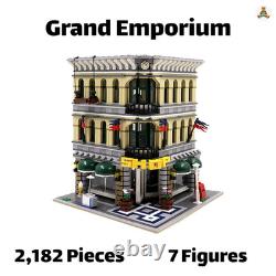 NEW Grand Emporium 2,182 Pieces Large Creative Construction Kit for Children