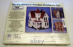 NEW Greenleaf The Fairfield Wooden Dollhouse Kit COMPLETE