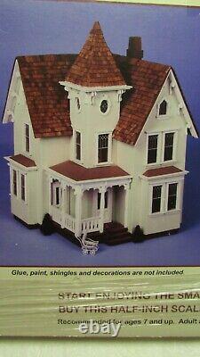 NEW Greenleaf The Fairfield Wooden Dollhouse Kit COMPLETE