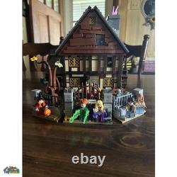 NEW Hocus Pocus +2315PCS Disney Cottage Model Building Kit for Fans