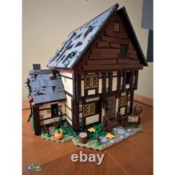NEW Hocus Pocus +2315PCS Disney Cottage Model Building Kit for Fans