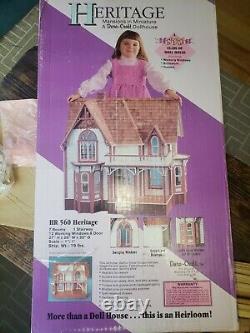 NEW IN BOX! Dura Craft Heritage Doll House Mansion HR 560 Vintage Wooden