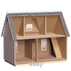 NEW IN BOX Real Good Toys Victorian Cottage Jr. MODEL J-M159 Dollhouse 5 ROOMS