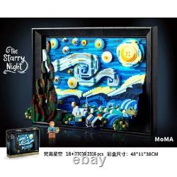 NEW Ideas Vincent van Gogh The Starry Night Building Kit, 2316 PCS GIFT