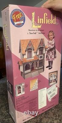 NEW- Linfield Mansions In Miniature LN 190 Duracraft Wooden Doll House DIY
