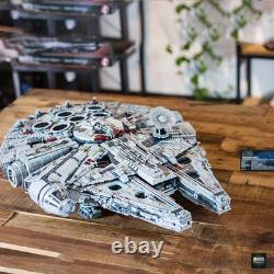 NEW Millennium Falcon 7,541 Pieces creative engineering toy for Star Wars fans