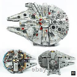 NEW Millennium Falcon 7,541 Pieces creative engineering toy for Star Wars fans