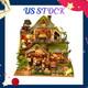 NEW Miniature House Building Kit for Adults Forest Adventure DIY Dollhouse