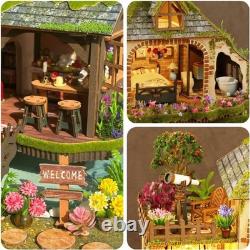 NEW Miniature House Building Kit for Adults Forest Adventure DIY Dollhouse