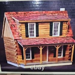 NEW Moss Creek Log Cabin Doll House Kit 24 x 17 x 21 J535 Real Good Toys